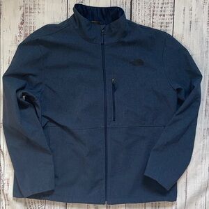 The North Face Men's Apex Bionic Windwall Dark Blue Performance Jacket